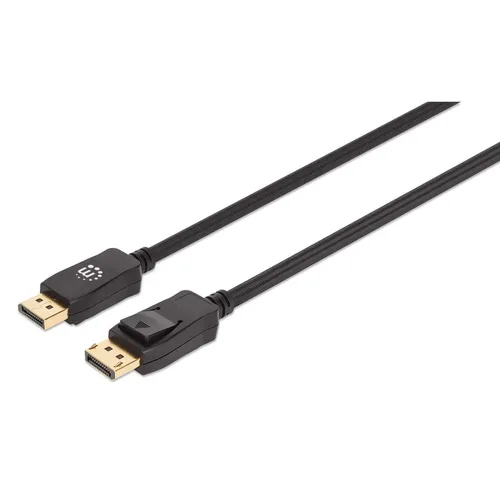 CABLE DISPLAYPORT,MANHATTAN,353595, V1.4 M-M 1.0M NEGRO 8K60HZ