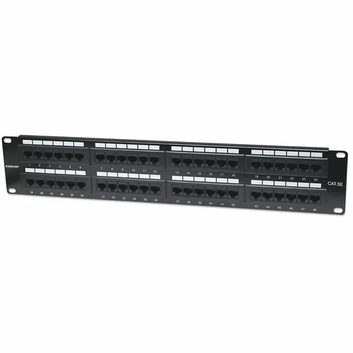 Accesorio Rack INTELLINET ,513579, Cat 5E, 48 Ptos 2 Niv. Rack