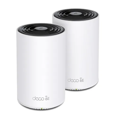 ROUTER | TP-LINK | DECO XE75(2-PACK) |  WIFI 6E | MESH | TRIPLE BANDA | AXE5400 |  MODOS DE TRABAJO AP / ROUTER