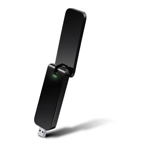 TARJETA DE RED | TP-LINK | ARCHER T4U | USB INALAMBRICA | BANDA DUAL | AC1300 400MPBS EN 2.4GHZ Y 867MBPS EN 5GHZ 802.11 AC/A/B/G/N PUERTO USB 3.0 PARA WINDOWS Y MAC