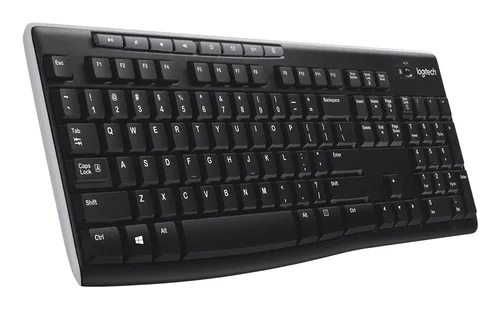 TECLADO LOGITECH K270 MULTIMEDIA RECEPTOR USB UNIFYING (ESPAÑOL) NEGRO