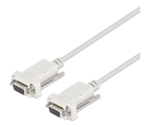 CABLES/MANHATTAN/317375/CABLE MÓDEM NULO CRUZADO DB9H-DB9H, 2 M