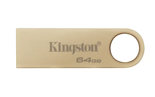 MEMORIA FLASH USB KINGSTON DATA TRAVELER SE9 G3 64GB GEN 1 3.2 TIPO A DORADA (DTSE9G3/64GB)