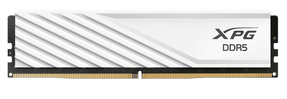 MEMORIA XPG LANCER BLADE UDIMM DDR5 16GB PC5-44800 5600MHZ CL46 1.1V CON DISIPADOR BLANCO PC GAMMER/ALTO RENDIMIENTO (AX5U5600C4616G-SLABWH)