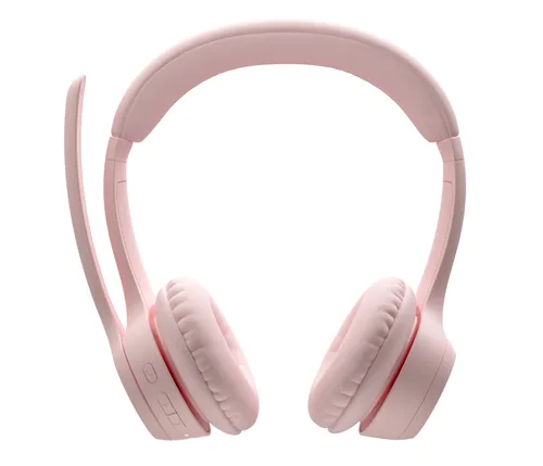 AUDIFONOS DIADEMA LOGITECH ZONE 300 INALAMBRICOS BLUETOOTH RECARGABLE TYPE C ROSA