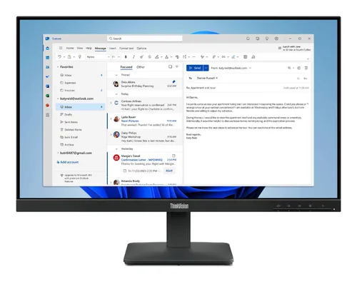 MONITOR LENOVO THINKVISION S24-4E /23.8 FHD 1920X1080 IPS / 1X HDMI 1.4, 1X VGA /3 YR GARANTIA CENTRO DE SERVICIO