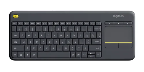 TECLADO LOGITECH K400 PLUS CON TOUCH PAD INALAMBRICO RECEPTOR USB UNIFYING (ESPAÑOL) NEGRO