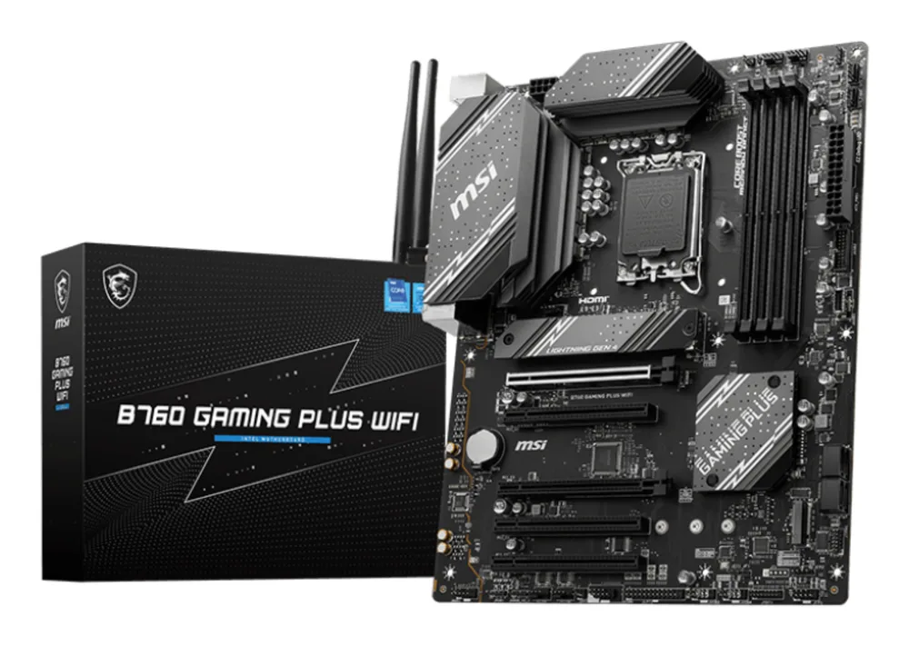 MB MSI B760 INTEL S-1700 14A/13A/12A GEN/4X DDR5 4800/1XDP/HDMI/M.2/4X USB3.2/WIFI/BLUETOOTH / USB-C/ATX/GAMA ALTA/RGB