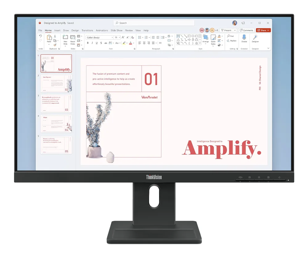 LENOVO 64BAMAR1LA Thinkvision E24-40 Monitor LED — 23.8 FHD 1920X1080 · 1X HDMI 1.4, 1X