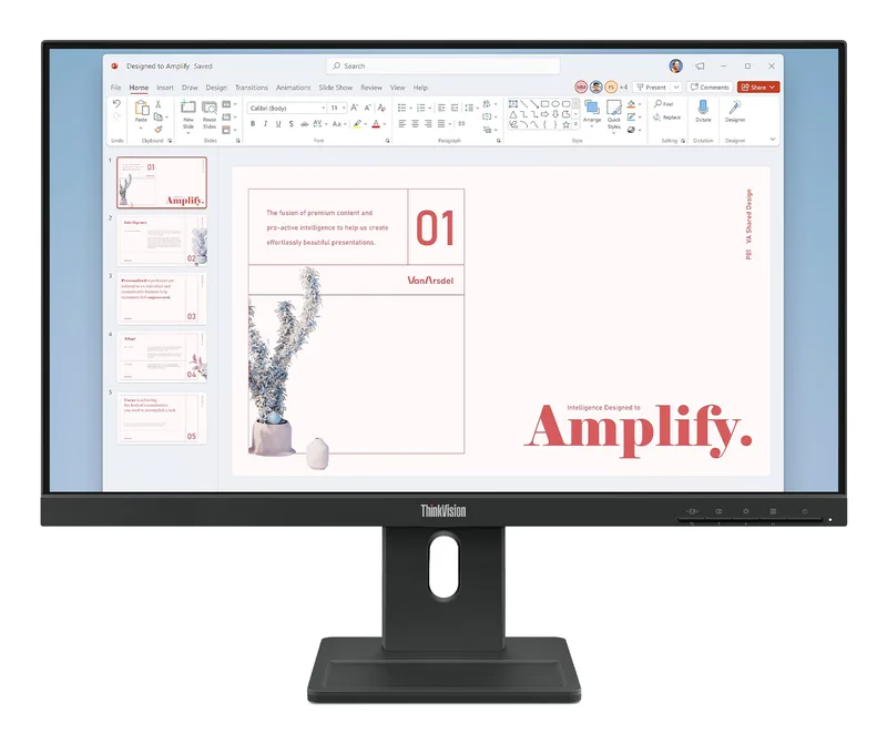 LENOVO 64BAMAR1LA Thinkvision E24-40 Monitor LED — 23.8 FHD 1920X1080 · 1X HDMI 1.4, 1X