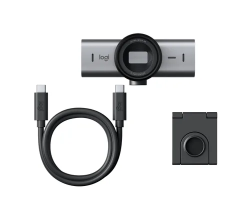 WEBCAM LOGITECH MX BRIO ULTRA HD 4K 30 FPS ZOOM DIGITAL 4X SENSOR SONY STARVIS DE 8,5 MP ENFOQUE AUTOMATICO USB-C