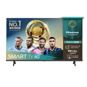 TELEVISION 40 PULGADAS LED HISENSE 40A4NV SMART VIDAA , FULL HD, DTS VIRTUAL X, HDMI-EARC, WIFI