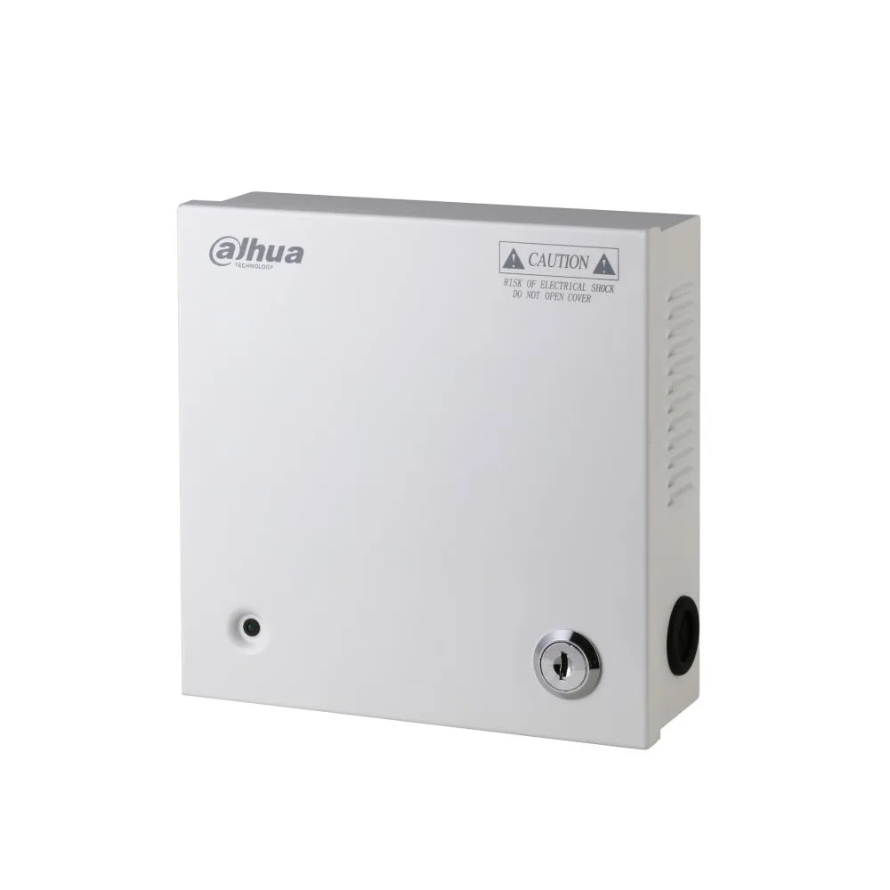 FUENTE DE PODER DAHUA DISTRIBUIDOR DE ENERGIA 5 CANALES/ 12 VDC/ 4 AMP/ FUSIBLES INTERCAMBIABLES/ PROTECCION DE SOBRECARGA/ COLOR BLANCO
