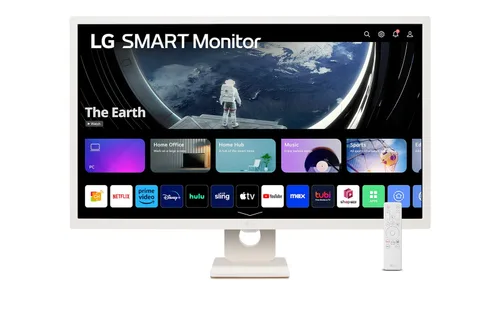 MONITOR LG FULL HD IPS 31.5,SMART WEB OS 32SR50F-W,1920X1080,ASP 16:9,GAMA SRGB 99%,BRILLO 250NITS,TR8MS,CONTR.1200:1,HDMI,USB-A,HDR10,BLUETOOTH,ALTAVOZ 5WX2,MONTAJE PARED 100X100.