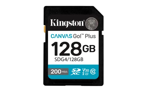 Memorias Memoria Flash Card KINGSTON SDXC Canvas Go Plus 128GB 200MB