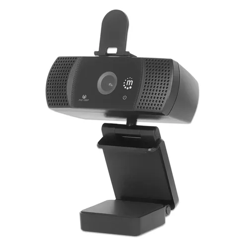 CAMARA/MANHATTAN/462556/CAMARA WEB FULL HD USB ROTACION 360 NEGRA