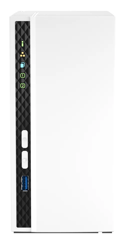NAS QNAP TS-233 /2 BAHIAS SATA HDD 3,5/ NUCLEO CUADRUPLE 2.0GHZ/2GB DE RAM/1 PTO GBE/USB 2.0 X2/ HOTSWAP/ NO INCLUYE DISCOS/ HASTA 32TB
