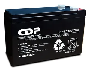BATERIA MODELO B-12/7.2 DE 12V AMPRES