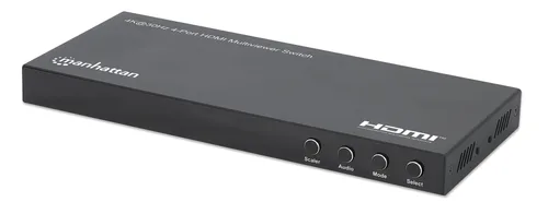 SWITCH/MANHATTAN/208406/SWITCH MULTIVIEWER HDMI DE 4 PUERTOS 4K