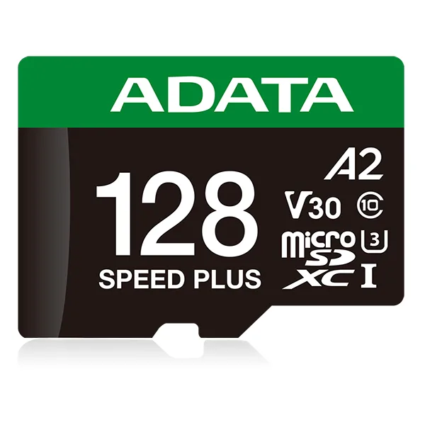 MEMORIA ADATA MICROSDXC SPEED PLUS 128GB CL10 CON ADAPTADOR UD128GUI3V30A2SP-RA1