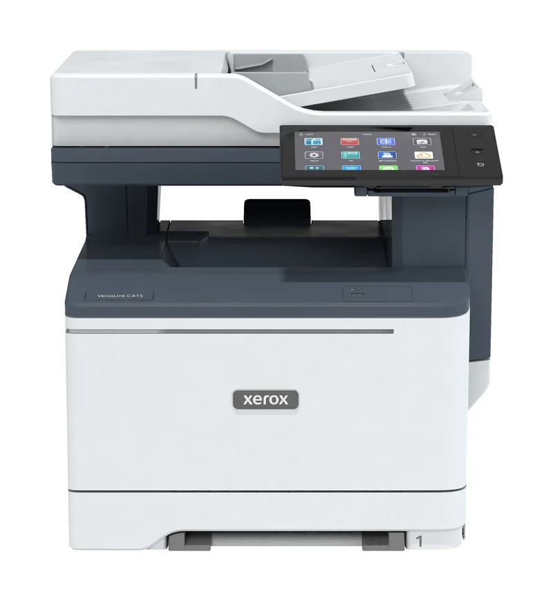 MULTIFUNCIONAL XEROX VERSALINK C415, 42PPM, LASER COLOR, DADF, USB, ETHERNET RED, ADAPTADOR DE RED, A4