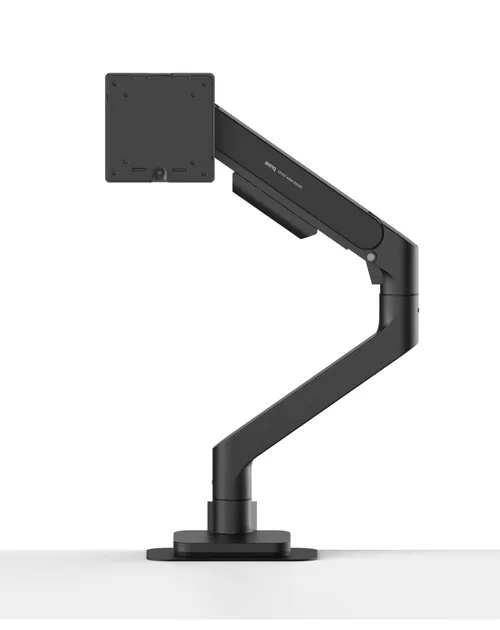 BRAZO PARA MONITORES BENQ BSH01 / HASTA 45 PULGADAS / HASTA 20KG / ULTRA RIGIDO / VESA / ERGONOMICO / COMPATIBLE CON ESCRITORIO HUECO, PANAL, MDF, VIDRIO