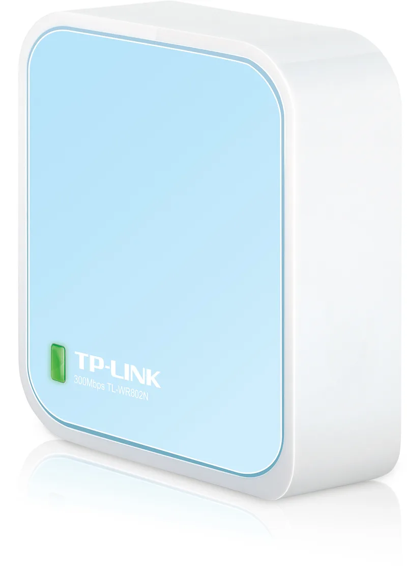 ROUTER  | TP-LINK  | TL-WR802N | INALAMBRICO NANO | 300MBPS 802.11B/G/N | 1 PUERTO LAN/WAN 10/100MBPS | 1 PUERTO MICRO USB  | 1 ANTENA INTERNA