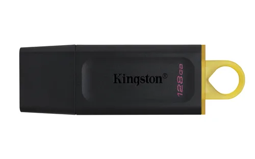 MEMORIA FLASH USB KINGSTON DATA TRAVELER EXODIA 128GB GEN 1 3.2 TIPO A NEGRO + AMARILLO (DTX/128GB)