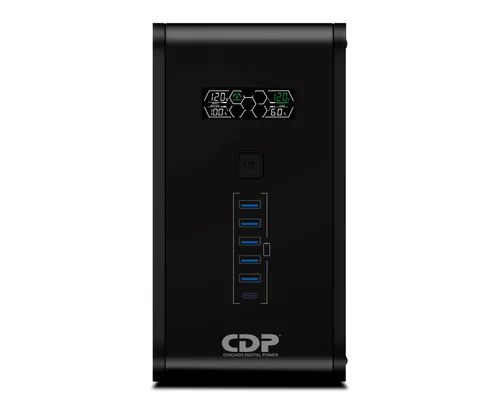 NO BREAK INTERACTIVO CDP DE 1200VA/720 WATTS 10 CONT