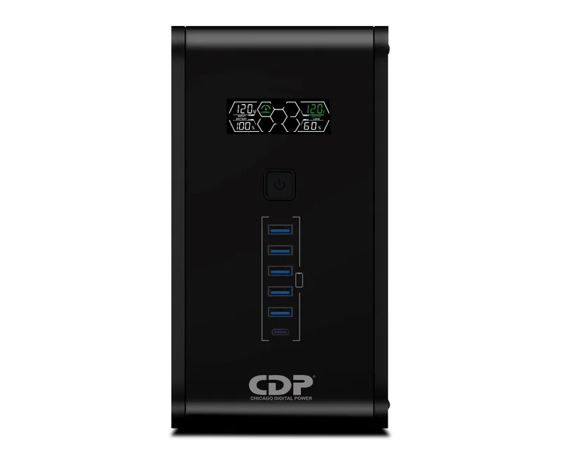 NO BREAK INTERACTIVO CDP DE 1000VA/500WATTS 10CONT