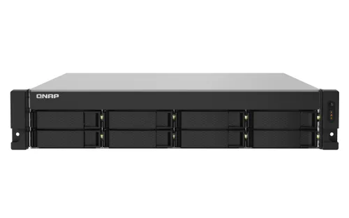 NAS QNAP TS-832PXU-RP-4G/FUENTE REDUNDANTE/ 8 BAHIAS SATA HDD 3,5/RACK 2U/NUCLEO CUADRUPLE 1.7GHZ/4GB DDR4 UDIMM AMPLIABLE A 16GB/2 PTO 2,5 GBE /2 PTO 10 GBE /USB 3.2 X4/ HOTSWAP/ NO INCLUYE DISCOS