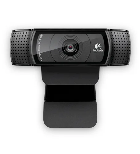 WEBCAM LOGITECH C920 PRO FULL HD 1080P 30 FPS 3MP ZOOM ENFOQUE AUTOMATICO 2 MICOFONOS USB-A