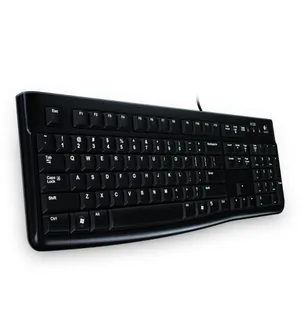 TECLADO LOGITECH K120 ALAMBRICO USB RESISTENTE A DERRAMES (ESPAÑOL) NEGRO