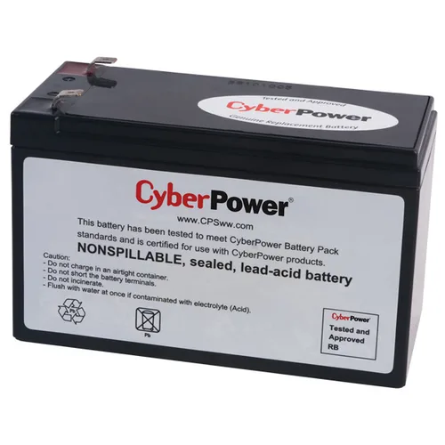 BATERIA DE REEMPLAZO CYBERPOWER RB1290 12V/9AH. GARANTA 1 AÑO