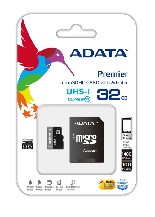 Memorias Memoria Flash Card ADATA Micro SDHC 32GB Uhs-I Clase 10 C