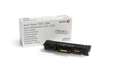 TONER XEROX 106R02778, NEGRO, ALTA CAPACIDAD, 3,000 PAGINAS, PARA PHASER 3052/3260/ WORKCENTRE 3215/3225