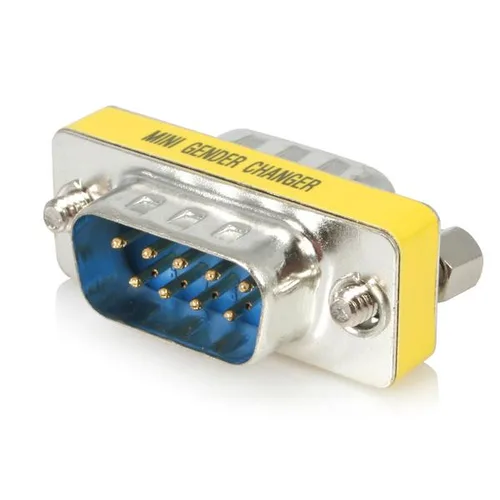 CAMBIADOR DE GENERO DB9 SERIAL SLIMLINE - M/M - STARTECH.COM MOD. GC9SM