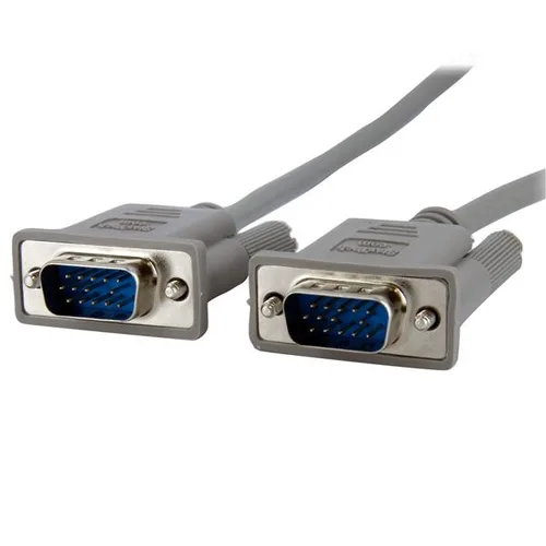 CABLE VGA DE VIDEO 1.8M PARA PANTALLA - HD15 MACHO A MACHO - GRIS - STARTECH.COM MOD. MXT101MM