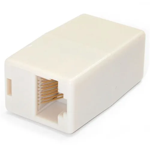 CAJA DE EMPALME ACOPLADOR CABLE CAT5 ETHERNET UTP - 2X HEMBRA RJ45 - BEIGE - STARTECH.COM MOD. RJ45COUPLER
