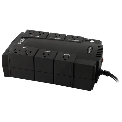 NO BREAK CYBERPOWER CP425SLG STANDBY 425VA / 255 W, 8 X NEMA 5-15R, 4 RESPALDO Y 4 SUPRESIN 3 AÑOS DE GARANTA INCLUYENDO BATERA.