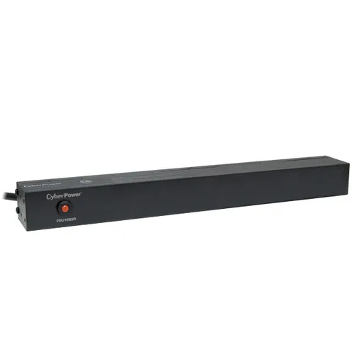 PDU CYBERPOWER PDU15B8R, 15A, 1U, 120V, NEMA 5-15P, 8 NEMA 5-15R